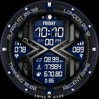 SWF Hexagon Digital Watch Face icon