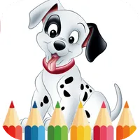 Puppy Dog Coloring Game icon