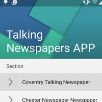 Talking Newspapers App icon