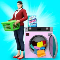 Laundry Rush: Washing Shop Sim icon