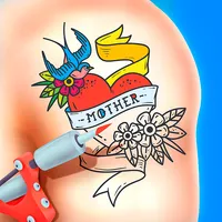 Tattoo Coloring Book icon