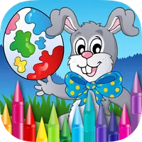 Easter Finger Painting Game icon