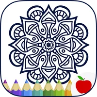 Adult Coloring Books: Mandalas icon