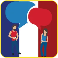 French dialogue icon