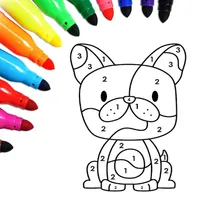 Dogs Color By Number icon