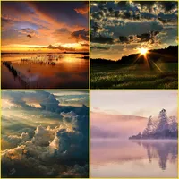 Seascape, Sunbeam, Sunrise, Su icon