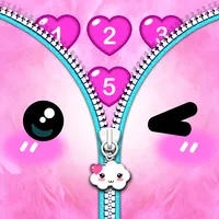 Kawaii Zipper Lock Screen icon