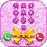 Pink Phone Dialer App icon