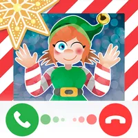 Elf Christmas Video Call icon