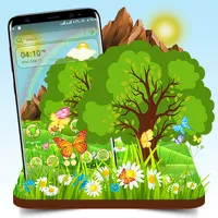 Nature Rainbow Launcher Theme icon