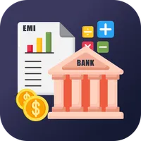 Check loan rate & Bank Balance icon