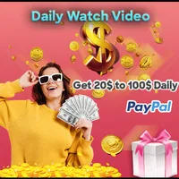 Daily watch video and get cash icon