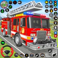 Firefighter: FireTruck Games icon