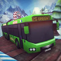 Chrismas Mountain Bus Driver icon