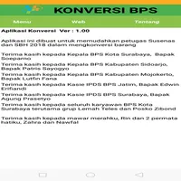 Aplikasi Konversi Susenas Dan  icon