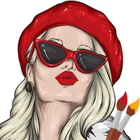 Fashion Color Book Style Games icon