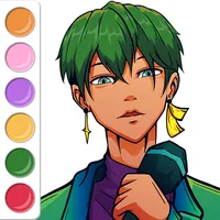 Kpop Idol Coloring Book Game icon