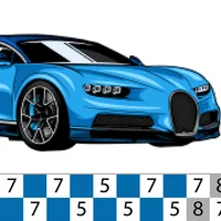 Pixel Car Color by Number icon