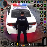 US Police Car Parking Sim 3D icon