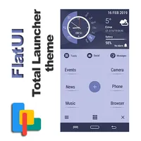 FlatUI Theme for Total Launche icon