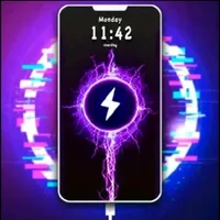 Battery charging animation app icon