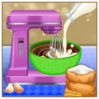 Sweet Cake Dessert Shop Games icon