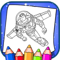 Toy Story Coloring cartoon icon