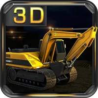 Heavy Excavator 3D Parking icon