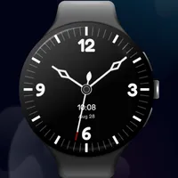 Minimalistic Black Watch Face icon