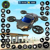 Car Games: Car Flying Games 3d icon