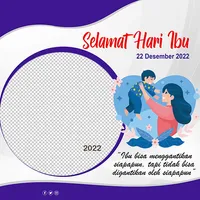 Twibbon Hari Ibu Ayah dan Anak icon