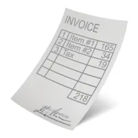 Editable Invoice Droid icon