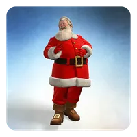 3D Santa Live Wallpaper icon