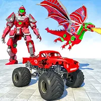 Flying Dragon Robot War Game icon