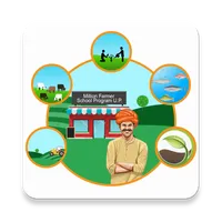 U.P. Kisan Pathshala App icon