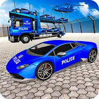 US Police Truck Transporter icon