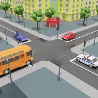 Проезд перекрестков. Симулятор icon