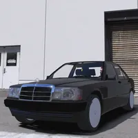 Crime Cars Race: Mercedes 190E icon