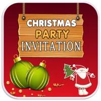 Christmas Party Invitation icon