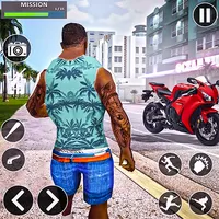 Vegas Crime City Gangster Game icon