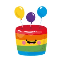 Happy Birthday Stickers - WASt icon