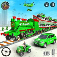 Army Train Shooter: Train Game icon