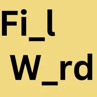 Missing Letters Fill Word Game icon