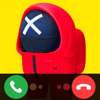 Video call from among us icon