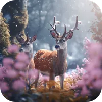 Deers Video Live Wallpaper icon