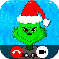 The Grinch’s Vid Call and Chat icon