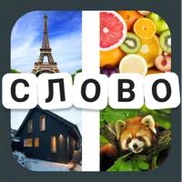 Четыре картинки одно слово icon