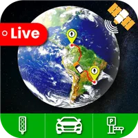 Live earth maps: 3d world map icon