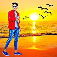 Sunset photo editor and frames icon