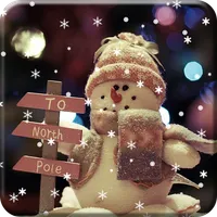 Cute Christmas Live Wallpaper icon